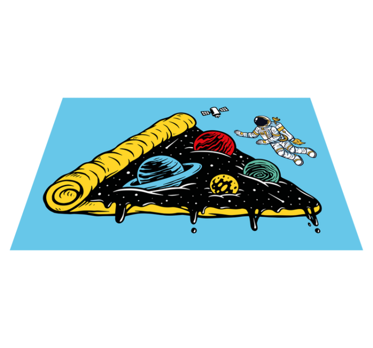 Podmetač izvornik kriška svemirske tematike - TenStickers