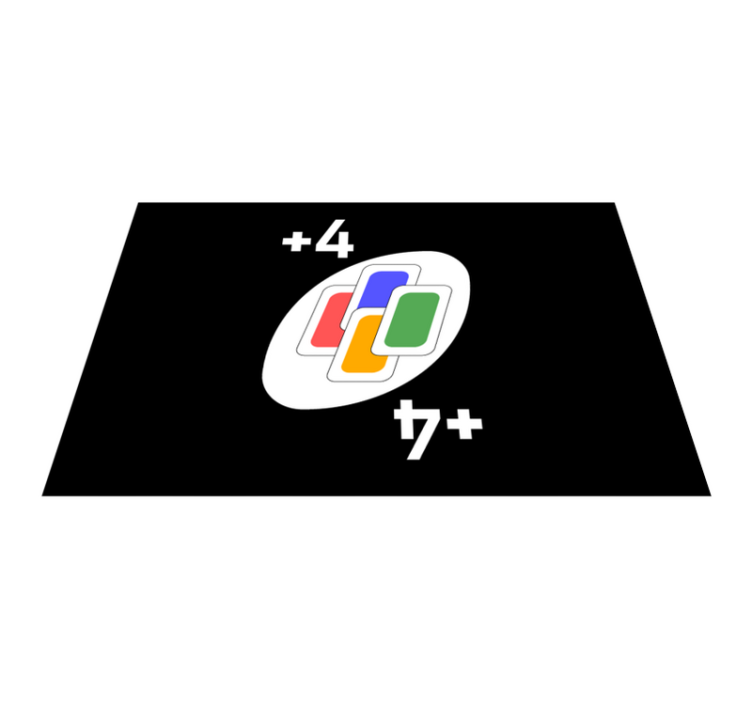 Podmetač izvornik dizajn inspiriran kartama - TenStickers