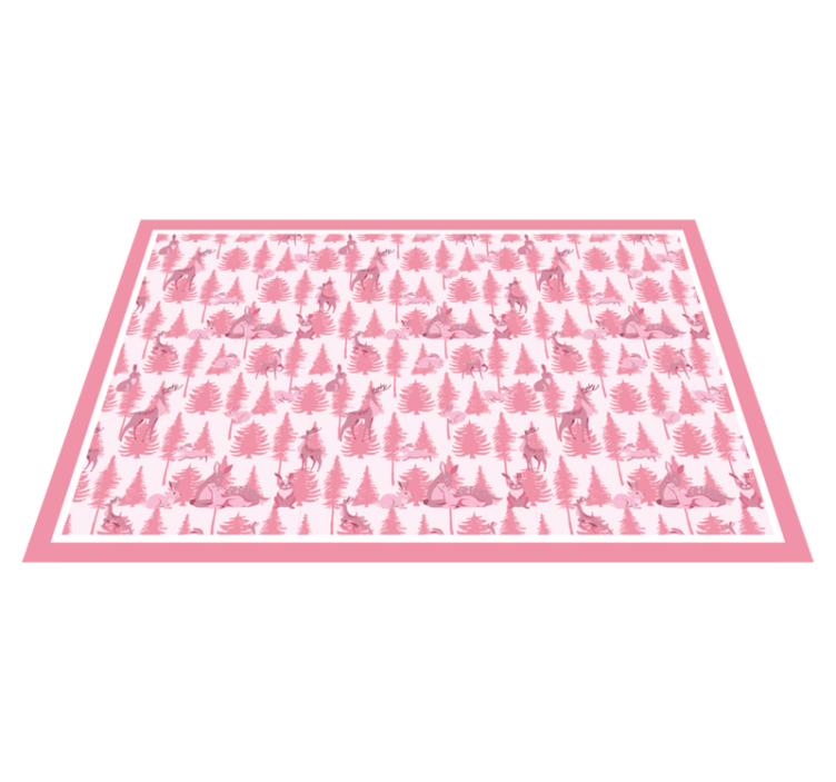 Prekrasni roza podmetači za sobove za djecu - TenStickers