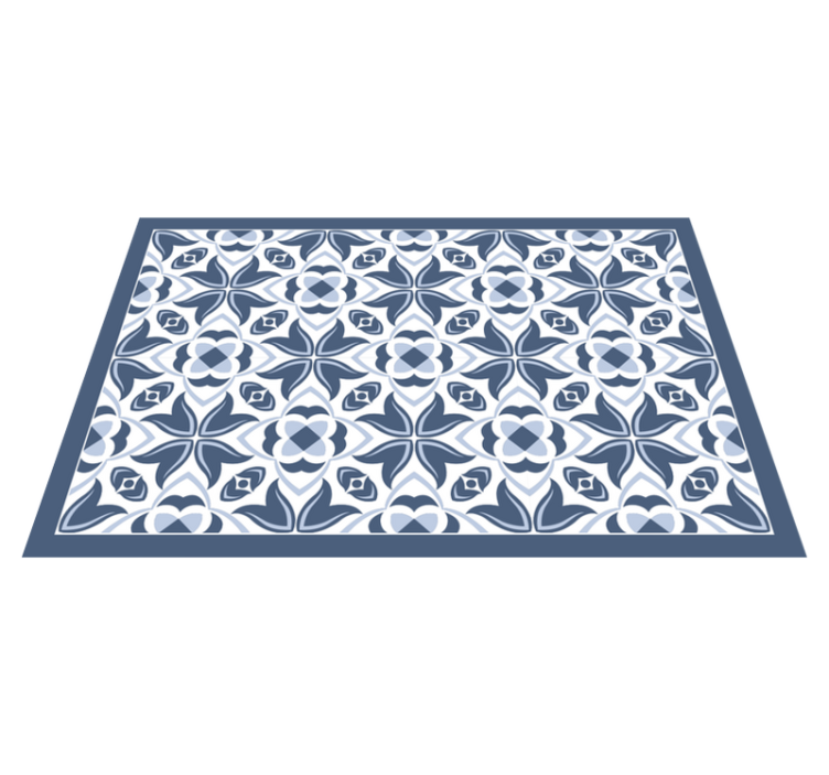 Podmetač tekstura s sofisticiranim botaničkim motivom - TenStickers