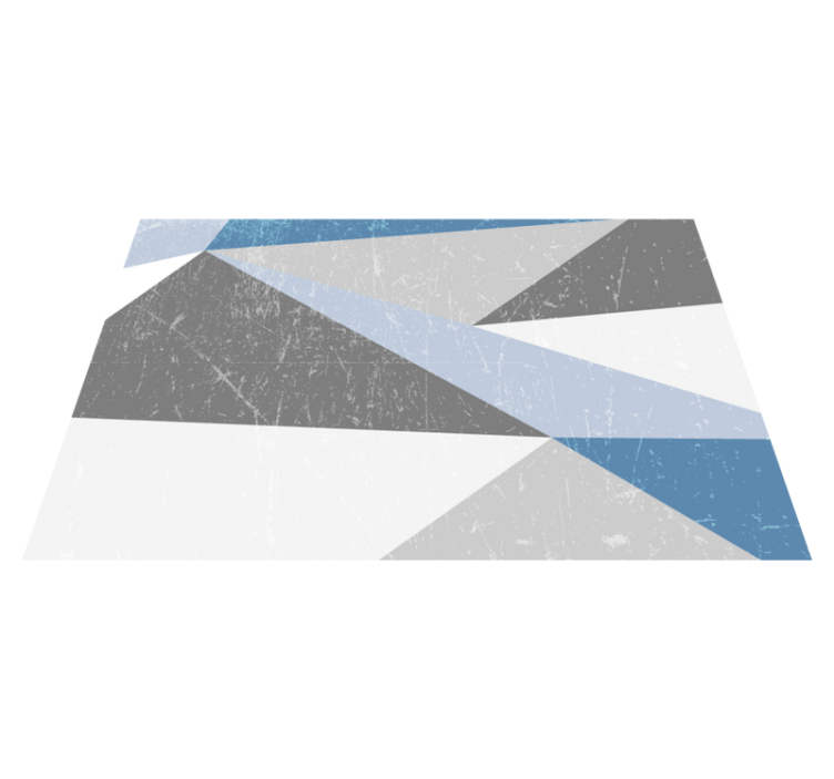 Sivi i plavi trokut originalni podmetači - TenStickers