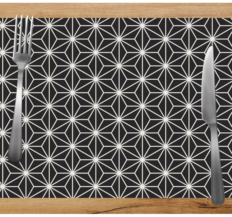 Japanski asanhoa uzorak elegantne podmetače - TenStickers