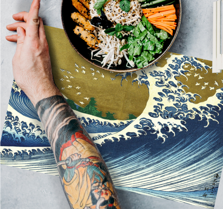 Kaijo no fuji podmetači za stol - TenStickers