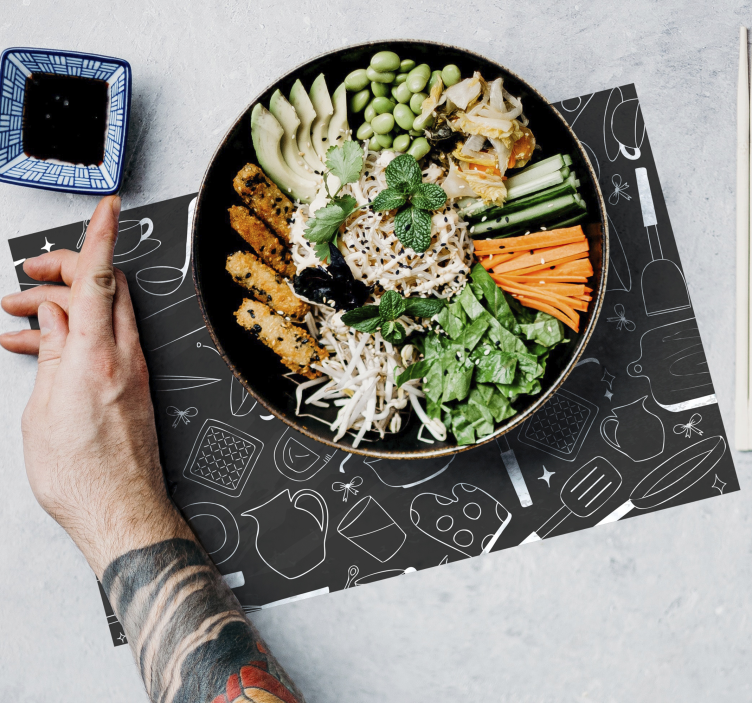 Kuhinjski alati i placemati za restoran - TenStickers