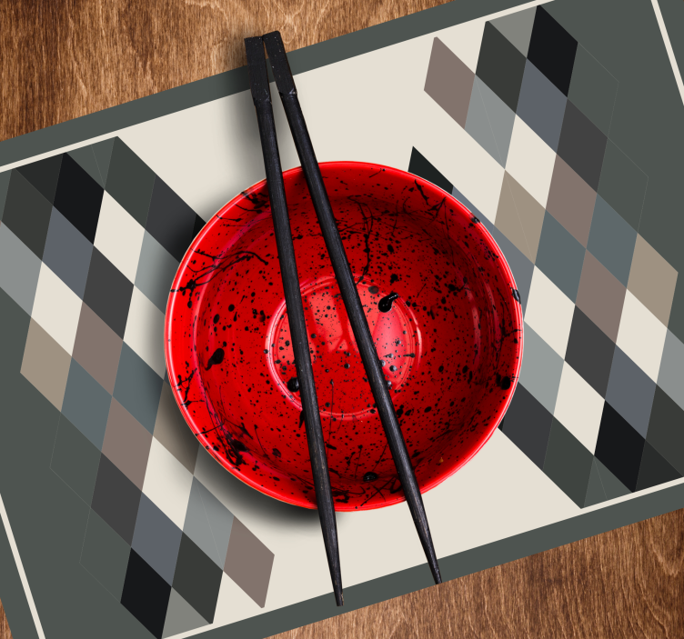 Podmetač moderan površina geometrijskog uzorka - TenStickers