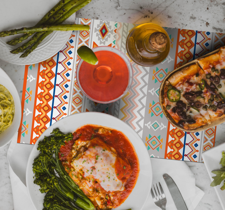 Teksturirani podmetači u boemskom stilu - TenStickers