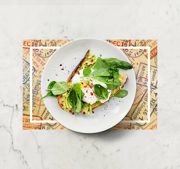 Putne marke kućni podmetači - TenStickers