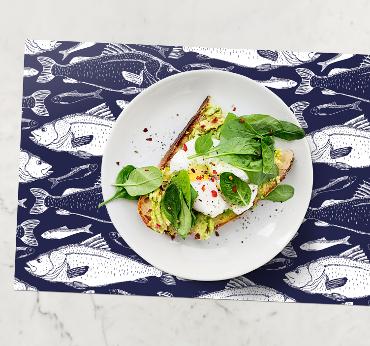 Riba pod morskim peteljkama - TenStickers