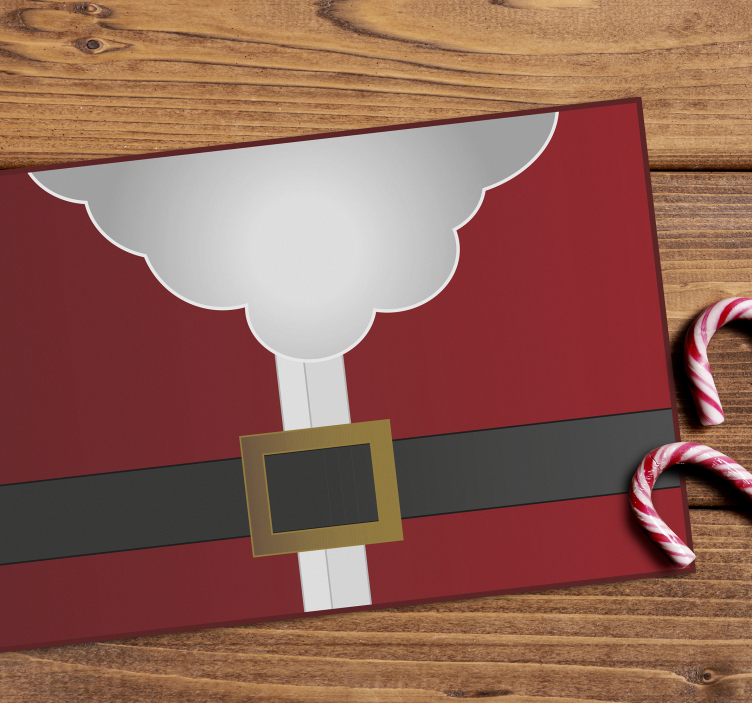 Za platnene božićne odjeće djeda mraza - TenStickers