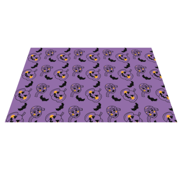Halloween mumije šišmiši i tikvice halloween prostirke za stol - TenStickers