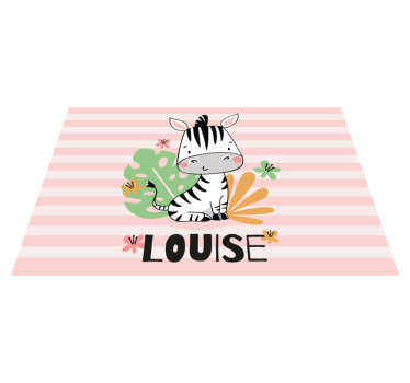 Zebra personalizirane prostirke za stol - TenStickers