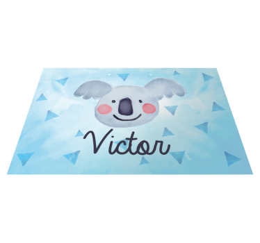 Podmetač djeca lijepo lice koale - TenStickers
