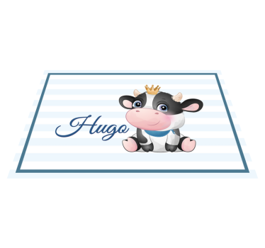 Podmetač djeca s ilustracijom krave - TenStickers