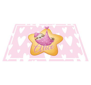 Podmetač djeca lenjivac u zvijezdama - TenStickers