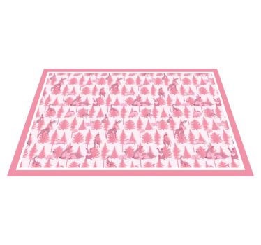 Prekrasna roza podloga za dječje sobove - TenStickers