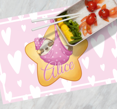 Podmetač djeca lenjivac u zvijezdama - TenStickers