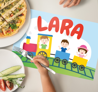 Podmetač djeca s ilustracijom za učenje - TenStickers