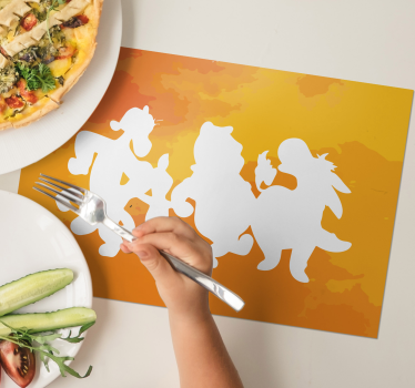 Podmetač djeca s likovima iz mašte - TenStickers