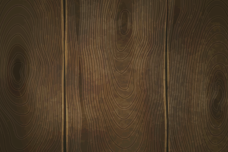 Drveni uzorak tamnih tonova teksturirani placemati - TenStickers