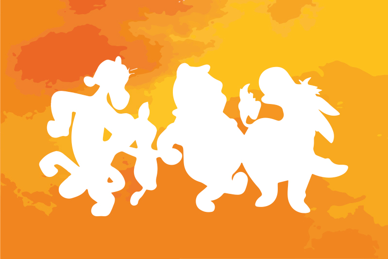 Podmetač djeca s likovima iz mašte - TenStickers