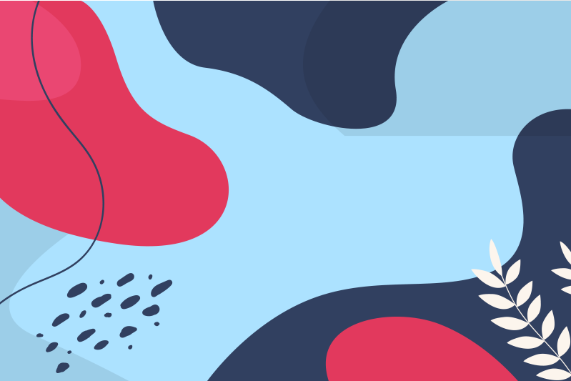 Podmetač izvornik Šarene apstraktne forme - TenStickers