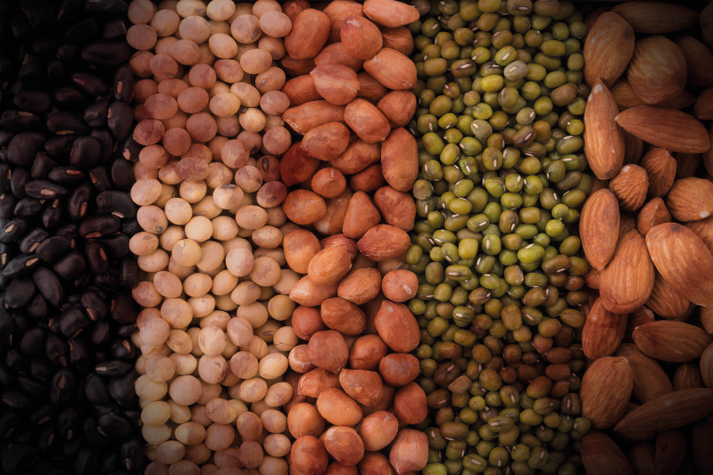 Podmetač tekstura mješavina orašastih plodova - TenStickers