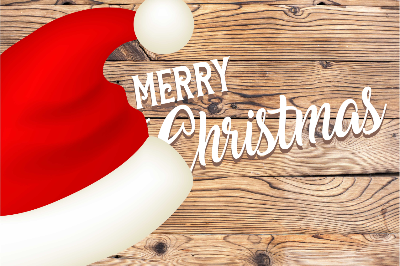 Podmetač božić u obliku svečanog djeda mraza - TenStickers