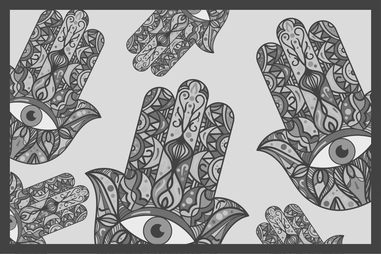 Podmetač izvornik s složenim rukotvorinama - TenStickers