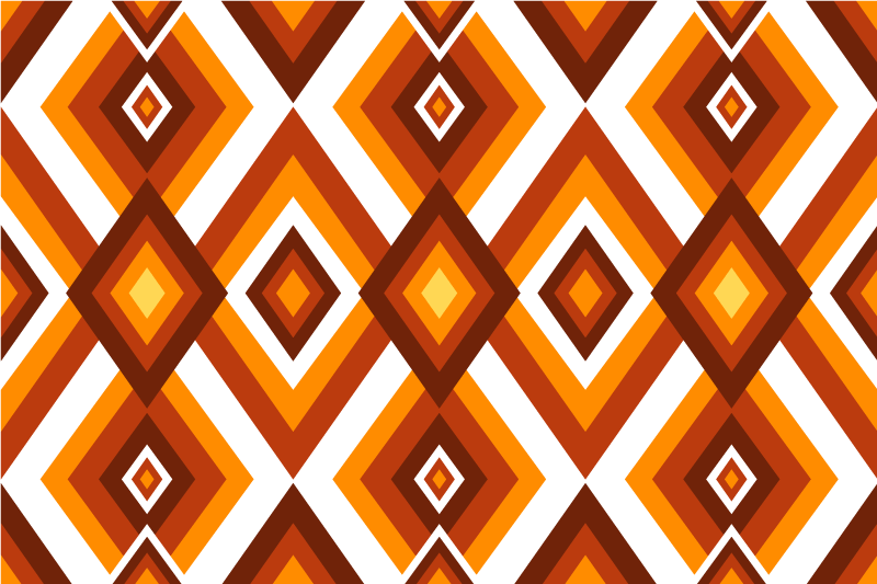 Podmetač izvornik geometrijski dijamantni uzorak - TenStickers