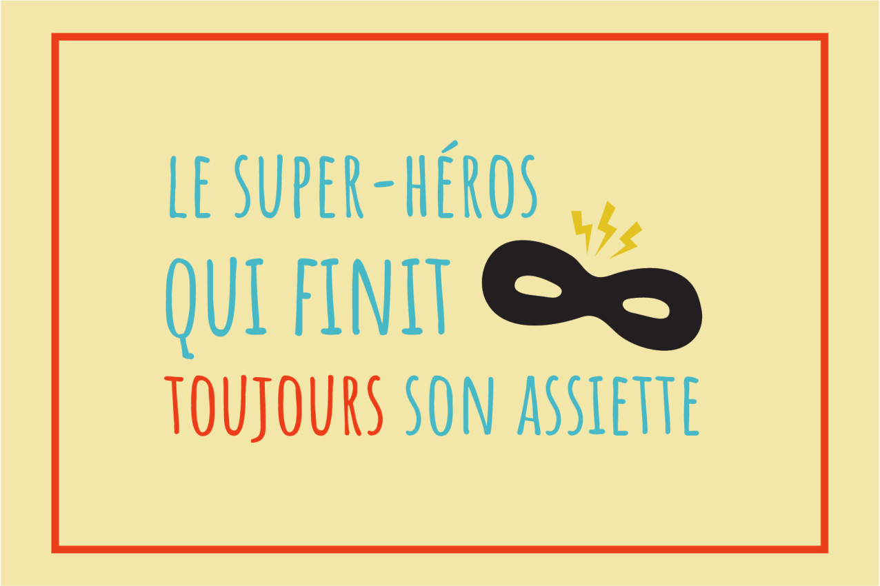 Podmetač djeca inspiracija za superheroje - TenStickers