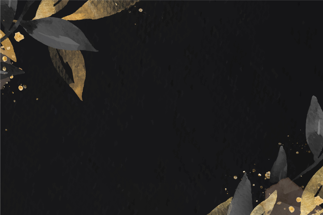 Podmetač elegantan s profinjenim motivima lišća - TenStickers