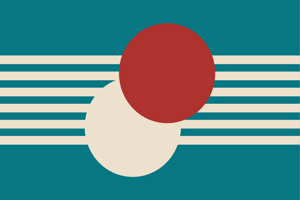 Podmetač moderan apstraktni šareni oblici - TenStickers