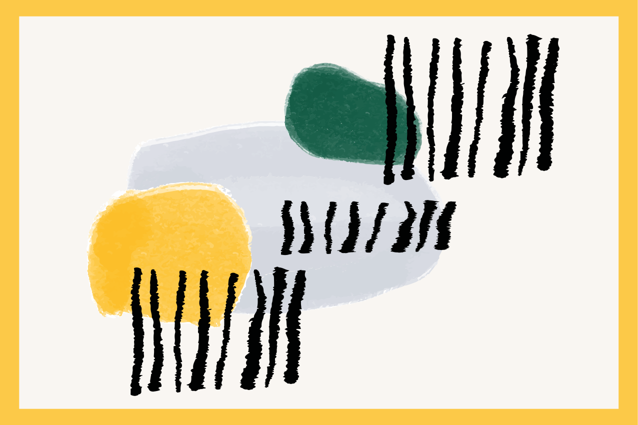 Podmetač moderan živahni geometrijski oblici - TenStickers