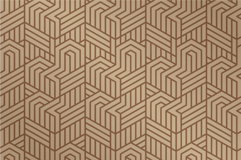 Podmetač moderan s geometrijskom teksturom - TenStickers