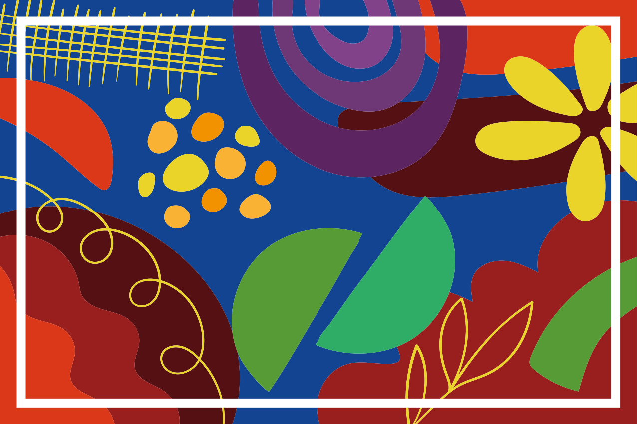 Podmetač izvornik s upečatljivim geometrijskim motivima - TenStickers