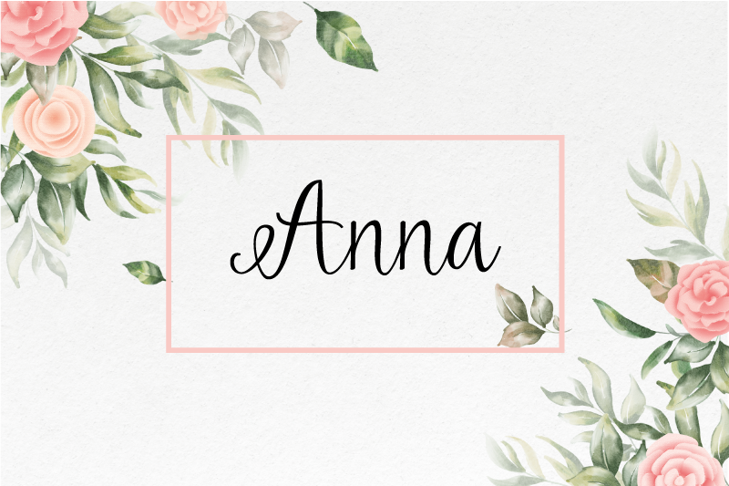 Podmetač s imenom s cvjetnim uzorkom prilagodljiv - TenStickers