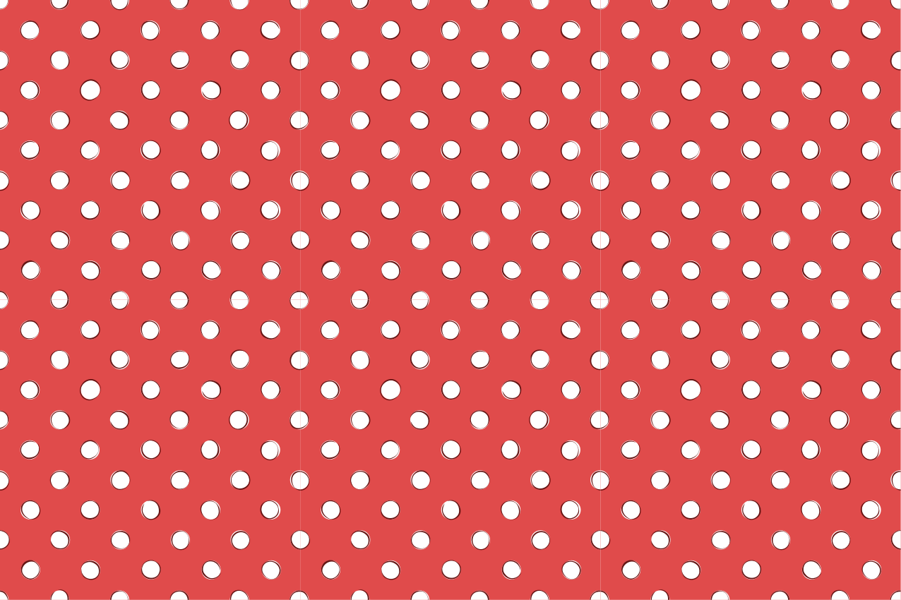 Podmetač izvornik s motivom točkica - TenStickers