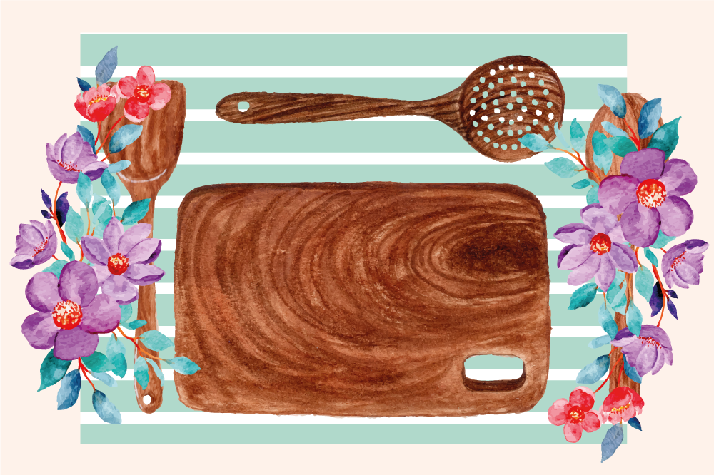 Podmetač izvornik za elegantne kulinarske prizore - TenStickers