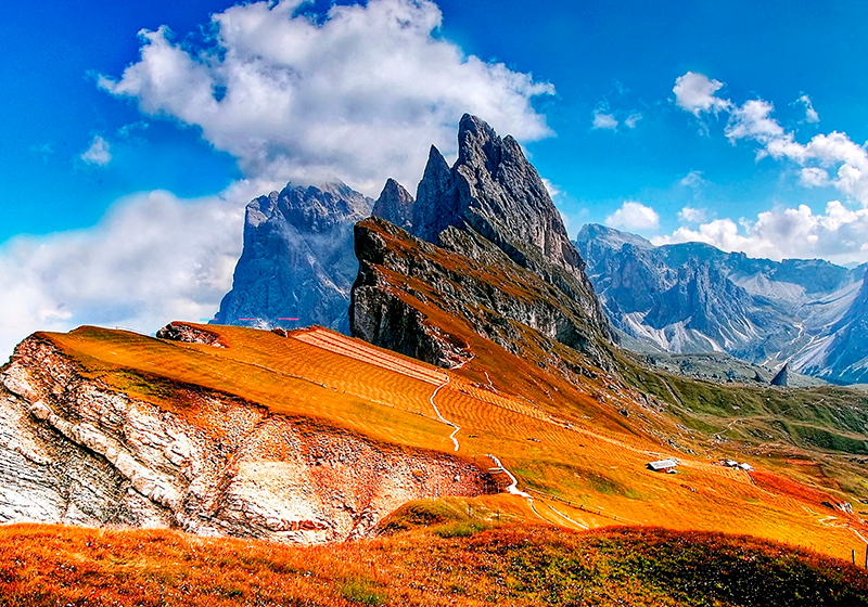 Podmetač moderan planinski slikoviti pogled - TenStickers