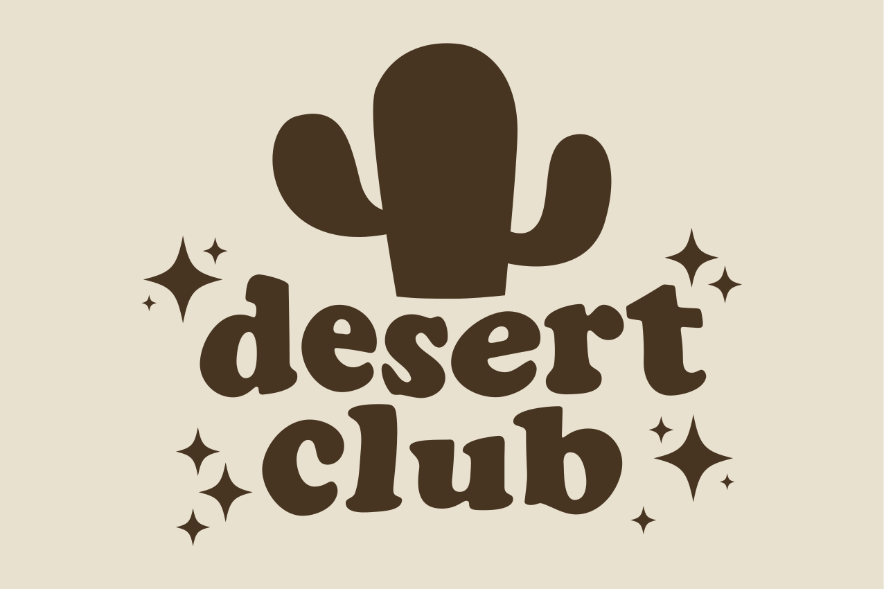 Podmetač izvornik cactus club dizajn - TenStickers