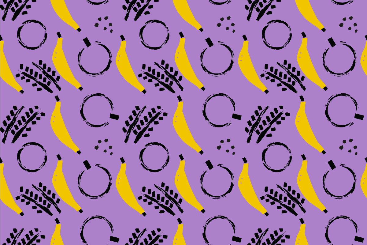Podmetač izvornik s motivom banane - TenStickers