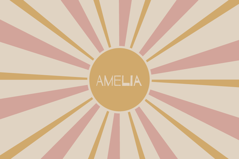 "boho" šareni podmetači za sunce za djecu - TenStickers