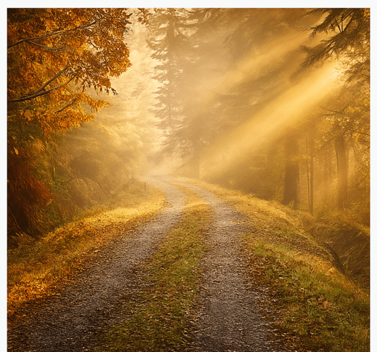 foto tapete džungla vlažna šuma obasjana sunčevom svjetlošću - TenStickers