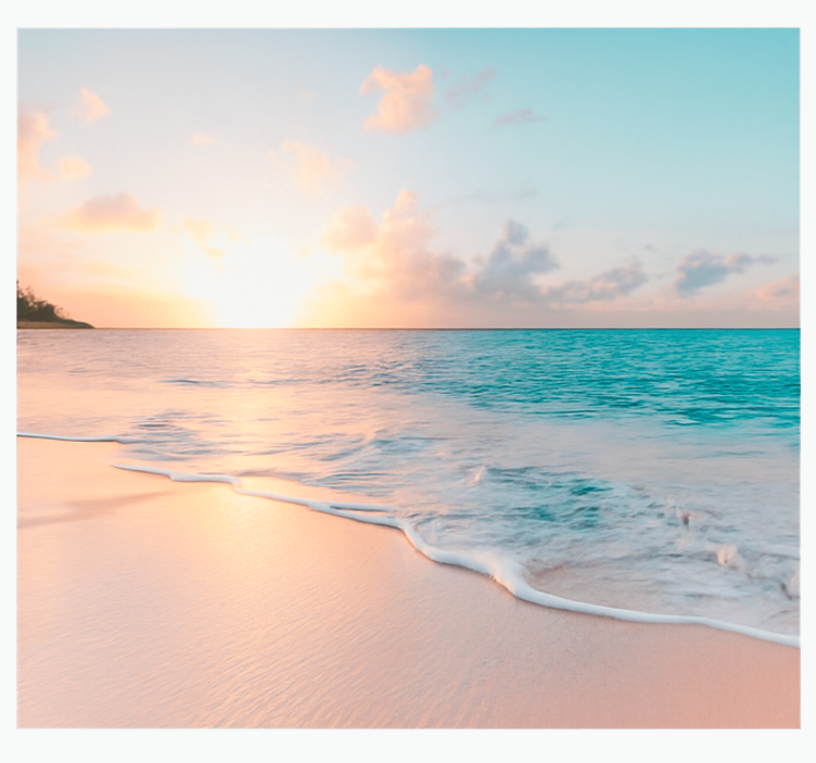 Foto tapeta dizajn smirenog zalaska sunca - TenStickers