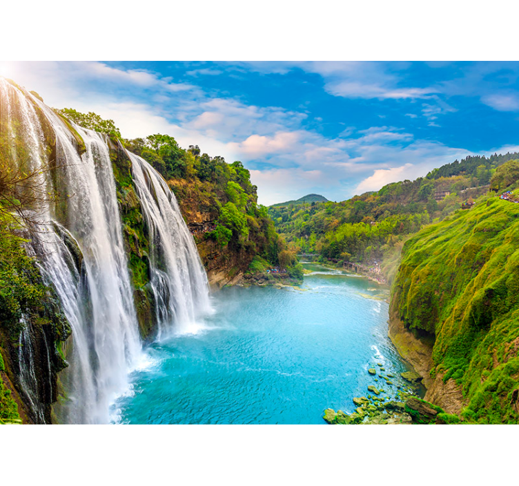 Foto tapete vodopada veličanstveni vodopad - TenStickers