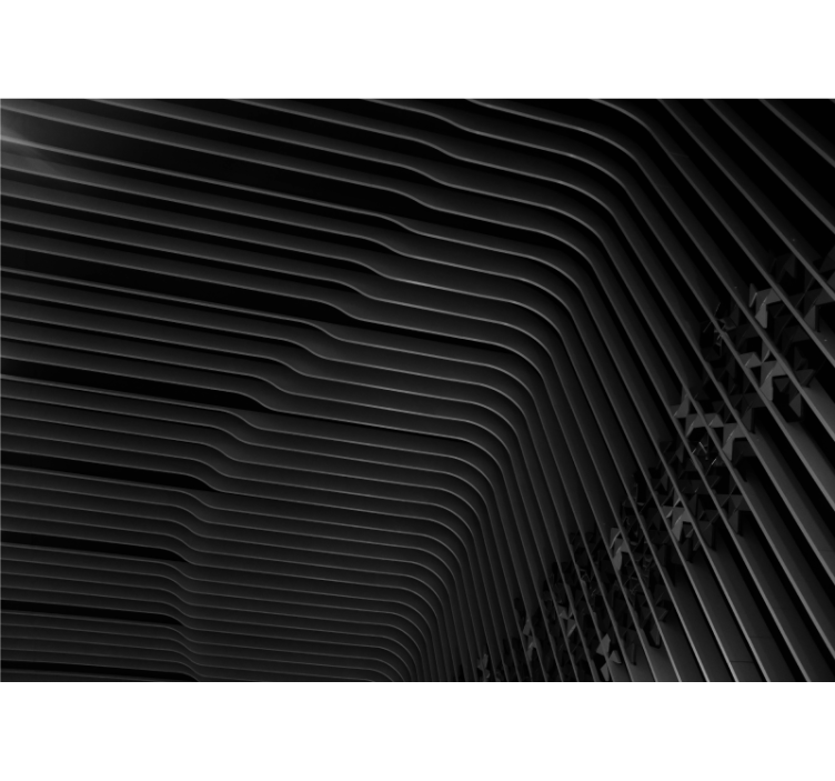 Apstraktni fototapete slojeviti zakrivljeni uzorci - TenStickers