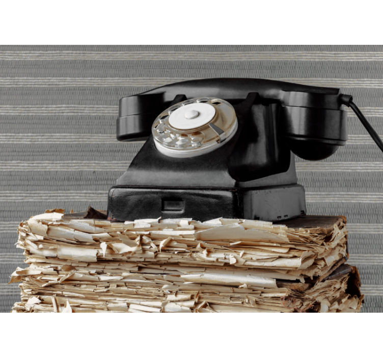 Foto tapete vozila vintage telefon klasik - TenStickers