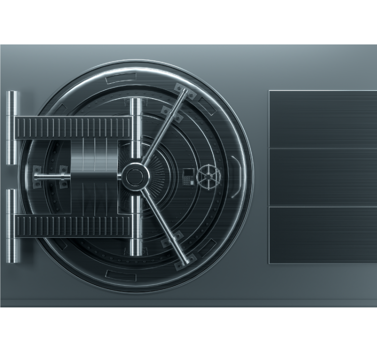 Zidni zid poslovni trezor uredski zidni zid - TenStickers