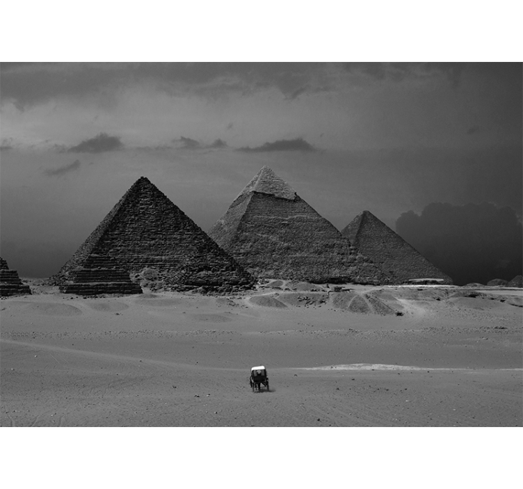 Zidne slike i zidne freske pyramide u gizi - TenStickers