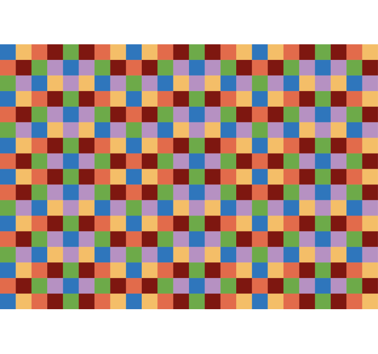 Apstraktni fototapete šareni uzorak mreže - TenStickers